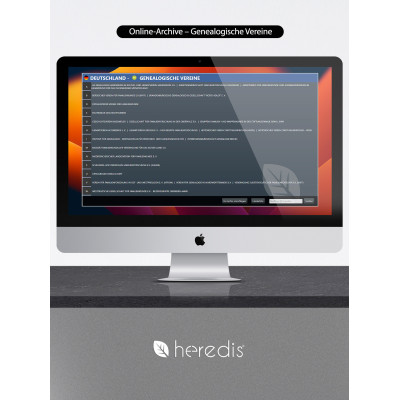 Heredis 2026 für Windows & Mac - Upgrade