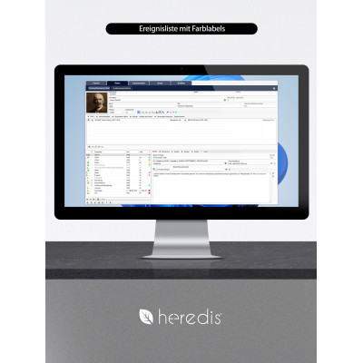 Heredis 2026 für Windows & Mac - Upgrade