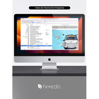 Heredis 2026 für Mac - Upgrade