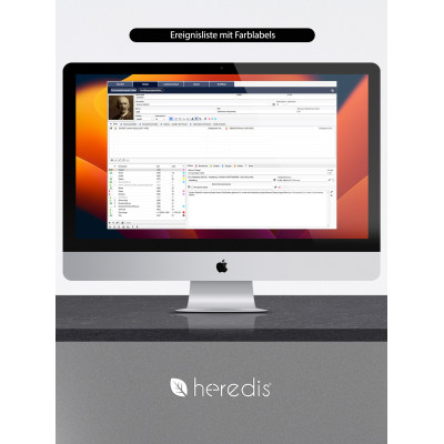 Heredis 2026 für Mac - Upgrade