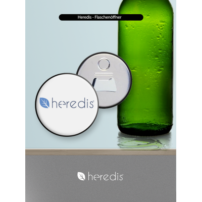 Heredis-Magnet mit Flaschenöffner
